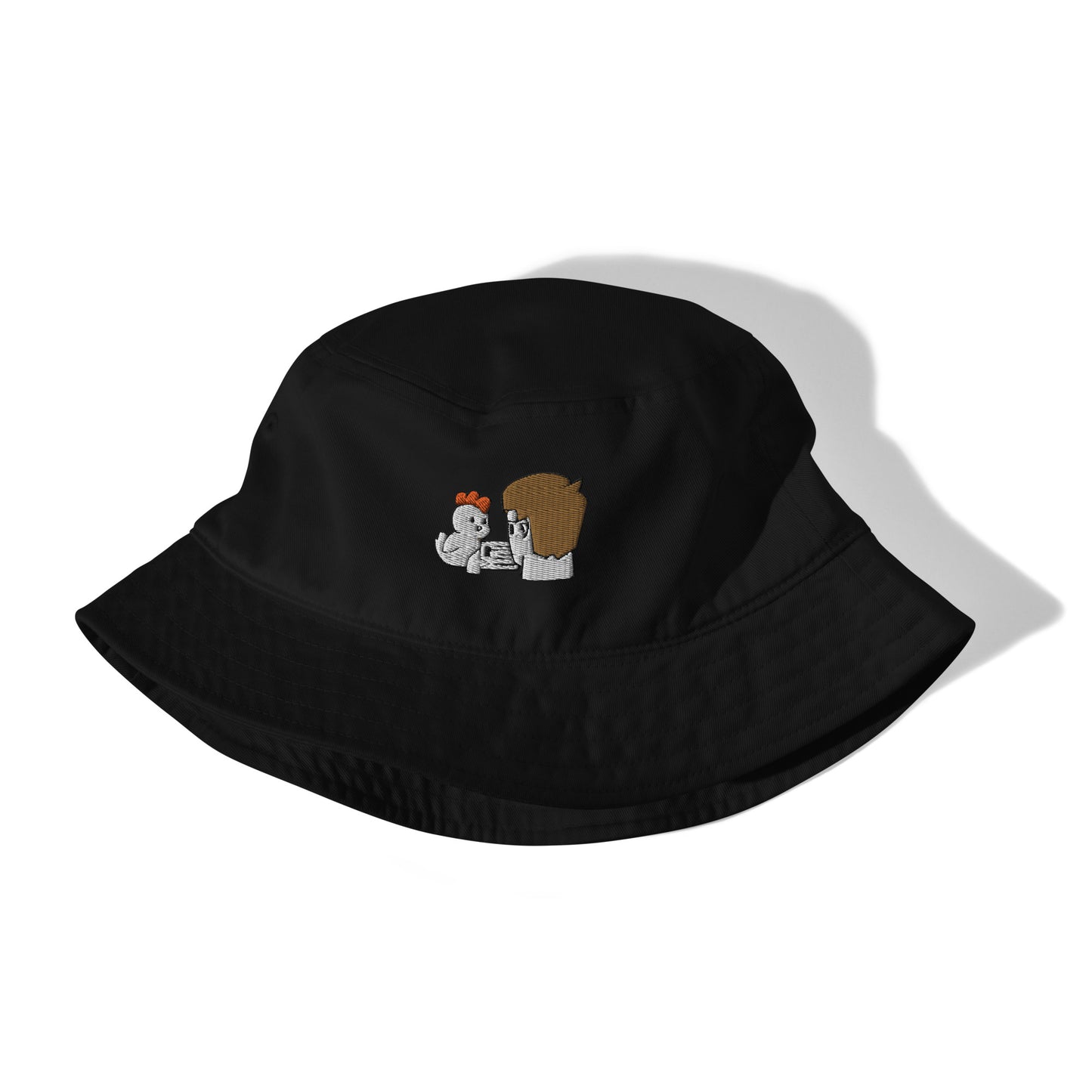 Check Chicken Organic Bucket Hat