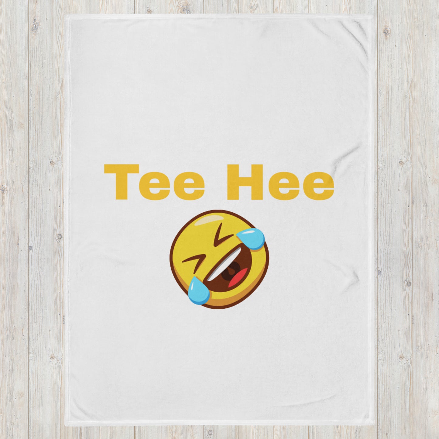 Tee Hee Throw Blanket