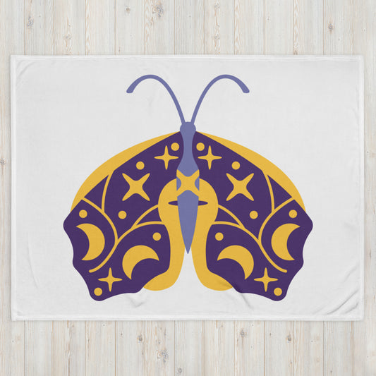 Butterfly Tings Throw Blanket