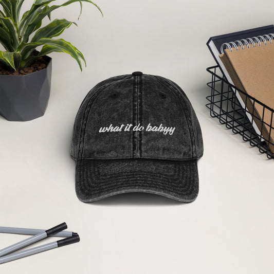 What It Do Vintage Cap
